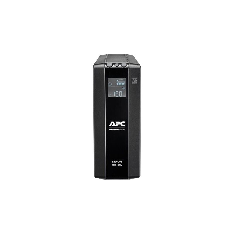 APC Back UPS Pro BR 1600VA 8 Outlets AVR LCD Interface