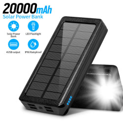 Czarny Power Bank 20000mAh...